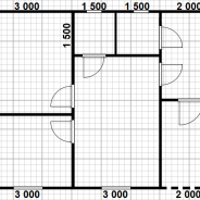 Фото готовых работ - Одноэтажный каркасный дом 6х8 м. (К-109)