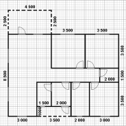 Фото готовых работ - Каркасный дом 11,5 х 8,5 м