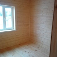 Фото готовых работ - Каркасно-щитовой дом 8х8 м. + открытая терраса 2,5х8 м.