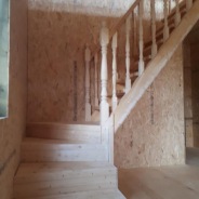 Фото готовых работ - Каркасно-щитовой дом 8х9