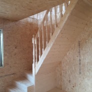 Фото готовых работ - Каркасно-щитовой дом 8х9