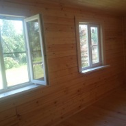 Фото готовых работ - Дом из проф. бруса камерной сушки 6х8 м.