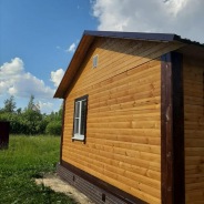 Фото готовых работ - Дом из проф. бруса камерной сушки 6х8 м.