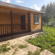 Фото готовых работ - Дом из проф. бруса камерной сушки 6х8 м.