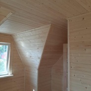 Фото готовых работ - Каркасный дом 8х8 м. (Проект К-9)