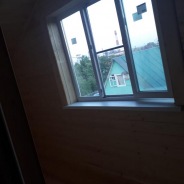 Фото готовых работ - Каркасно-щитовой дом 7х9 м.