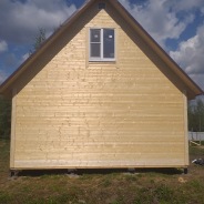 Фото готовых работ - Каркасно-щитовой дом 6x6 м.