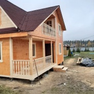 Фото готовых работ - Каркасно-щитовой дом 6х8 (К-33)