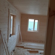 Фото готовых работ - Каркасно-щитовой дом 6х8 (К-33)