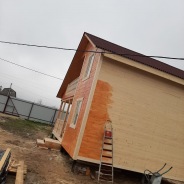 Фото готовых работ - Каркасно-щитовой дом 6х8 (К-33)