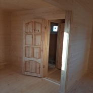 Фото готовых работ - Каркасно-щитовой дом 6х8 м.(К-3)