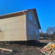 Фото готовых работ - Каркасно-щитовой дом 6х9 м. (К-33)