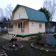 Фото готовых работ - Каркасно-щитовой дом 6х7,5 (К-2)