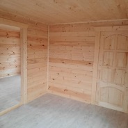 Фото готовых работ - Дом из проф. бруса камерной сушки 6х6 м. (Проект Д-5)