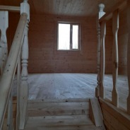 Фото готовых работ - Дом из проф. бруса камерной сушки 6х6 м. (Проект Д-5)