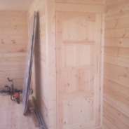 Фото готовых работ - Дом из проф. бруса камерной сушки 7х7 м.