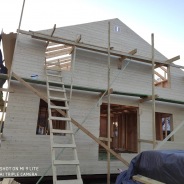 Фото готовых работ - Каркасно-щитовой дом 8х8 м.