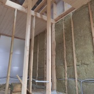 Фото готовых работ - Каркасно-щитовой дом 8х8 м.