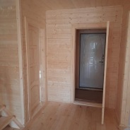 Фото готовых работ - Каркасно-щитовой дом 9х9 м.