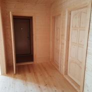 Фото готовых работ - Каркасно-щитовой дом 9х9 м.