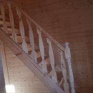 Фото готовых работ - Каркасно-щитовой дом 7,5х8,5 м.