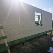 Фото готовых работ - Каркасно-щитовой дом 6.0 х 11.0 м