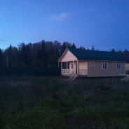 Фото готовых работ - Каркасно-щитовой дом 6.0 х 11.0 м