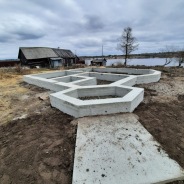 Фото готовых работ - Каркасно-щитовой дом 8,5х8,5 м