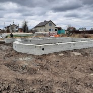 Фото готовых работ - Каркасно-щитовой дом 8,5х8,5 м