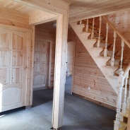 Фото готовых работ - Каркасно-щитовой дом 8,5х8,5 м