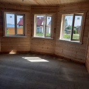 Фото готовых работ - Каркасно-щитовой дом 8,5х8,5 м