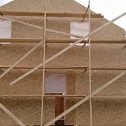 Фото готовых работ - Каркасно-щитовой дом 10х8 м.