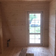 Фото готовых работ - Каркасно-щитовой дом 10х7,5 + терраса 4,5х3