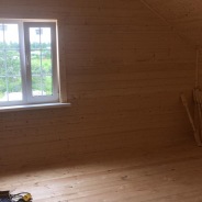 Фото готовых работ - Каркасно-щитовой дом 10х7,5 + терраса 4,5х3