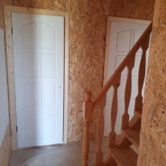 Фото готовых работ - Каркасно-щитовой дом 7х9 м.