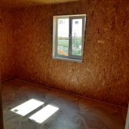 Фото готовых работ - Каркасно-щитовой дом 7х9 м.