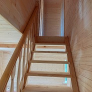 Фото готовых работ - Каркасно-щитовой дом 6.0 х 6.0 м