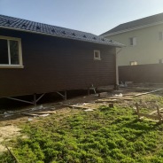 Фото готовых работ - Каркасно-щитовой дом 6х10 м.