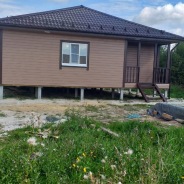 Фото готовых работ - Каркасно-щитовой дом 10х12 м. (К-32)