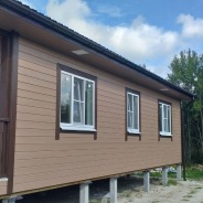 Фото готовых работ - Каркасно-щитовой дом 10х12 м. (К-32)