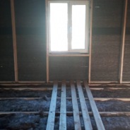 Фото готовых работ - Каркасно-щитовой дом 6х9 м.