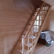 Фото готовых работ - Каркасно-щитовой дом 6х9 м.