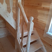 Фото готовых работ - Баня 4х4 из проф. бруса камерной сушки (Б-25)