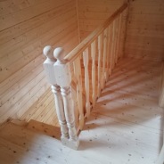 Фото готовых работ - Дом из проф. бруса камерной сушки 7.0 х 6.0 м + терраса 5.0 х 2.0 м