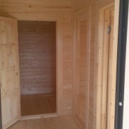 Фото готовых работ - Каркасно-щитовой дом 6х9 м.