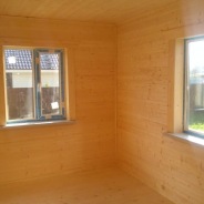 Фото готовых работ - Каркасно-щитовой дом 6х9 м.