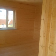 Фото готовых работ - Каркасно-щитовой дом 6х9 м.