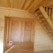 Фото готовых работ - Каркасно-щитовой дом 7,5х12 м.