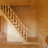 Фото готовых работ - Каркасно-щитовой дом 7,5х12 м.