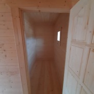 Фото готовых работ - Каркасно-щитовой дом 7.0 х 8.0 м (К-145)